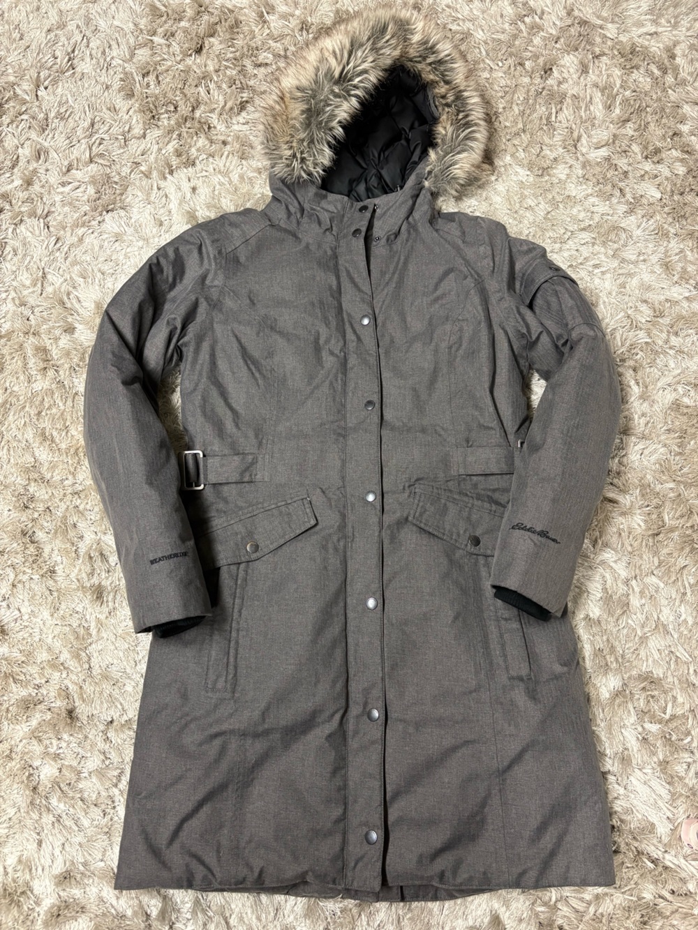Eddie Bauer Down Parka szM weatherproof